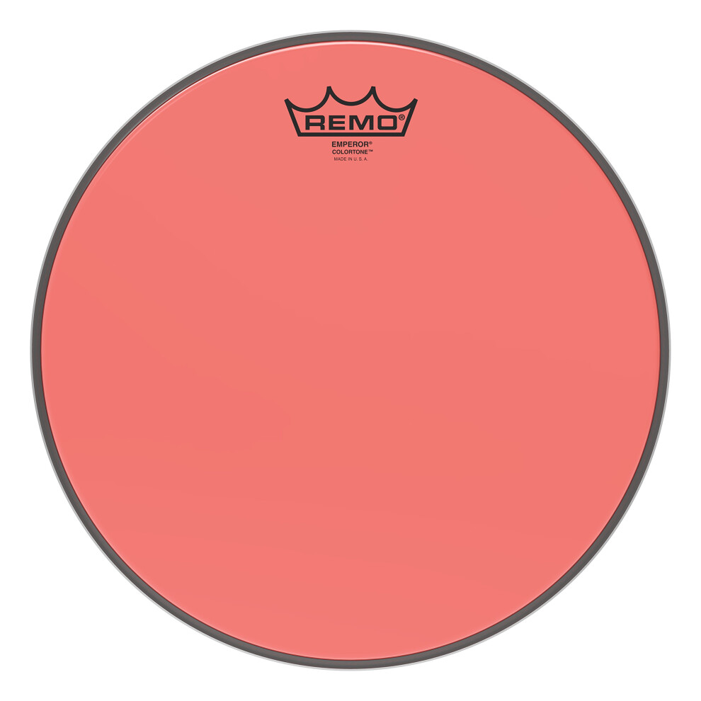 Remo Emperor Colortone Red Drumhead  12""