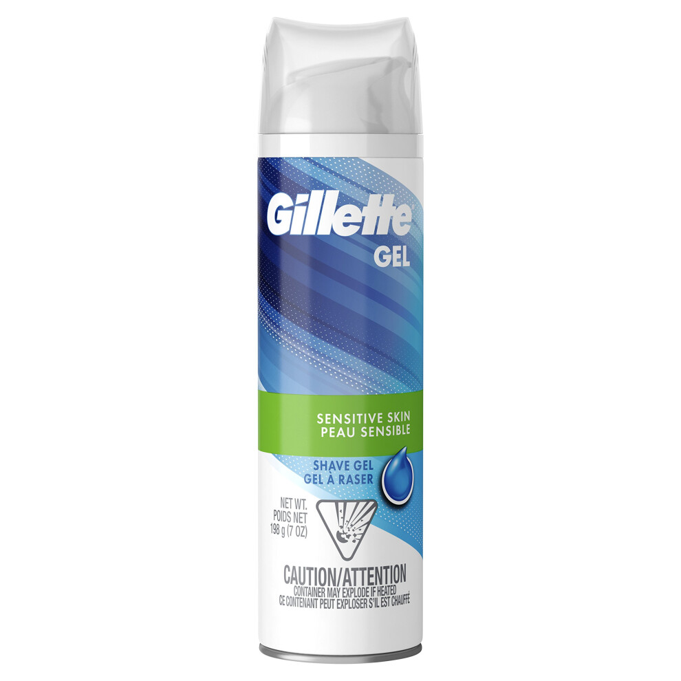 Gillette Gel Barbershop Fresh Shave Gel  7 oz