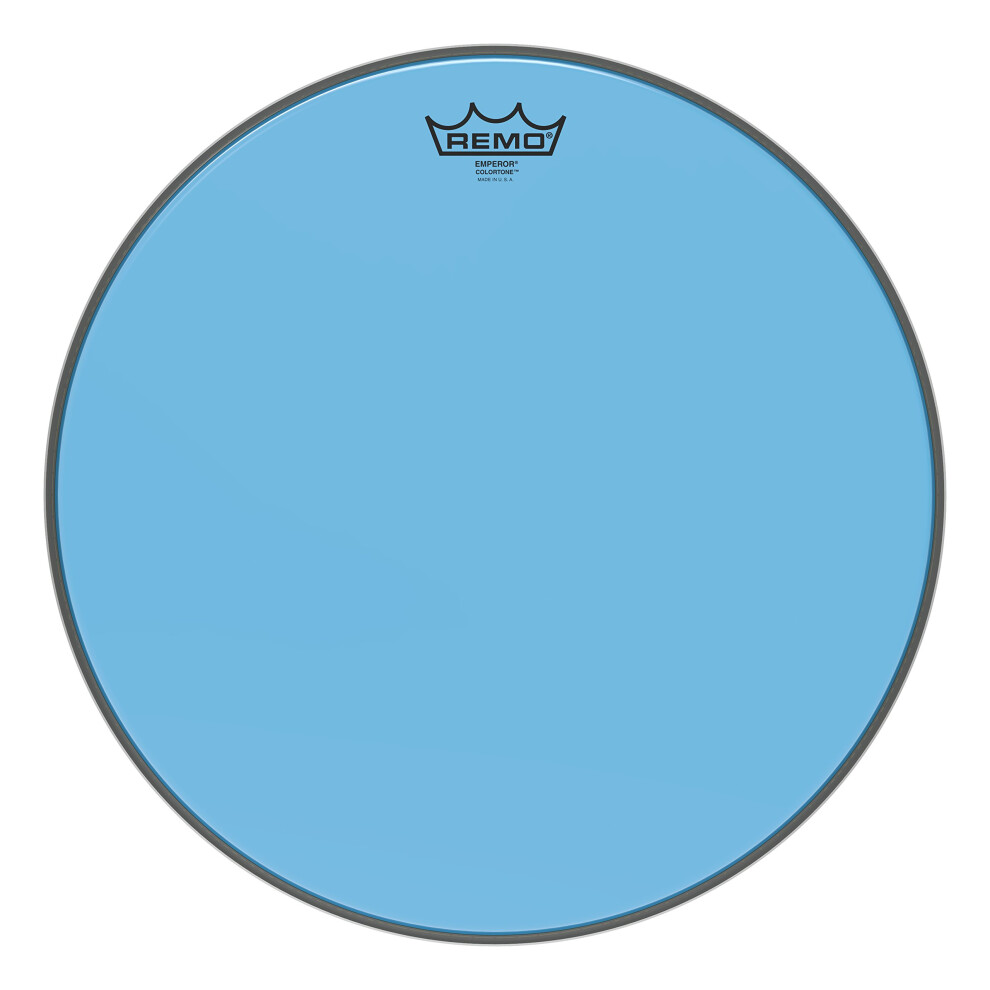 Remo Emperor Colortone Blue Drumhead  16""