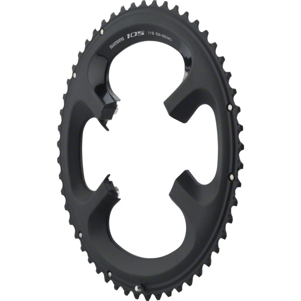 Shimano 105 5800-L 53t 110mm 11-Speed Chainring For 53/39t Black