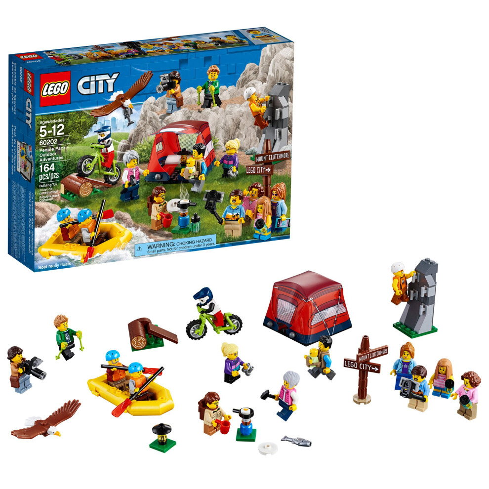 LEGO City People Pack - Outdoors Adventures 60202 Building Kit (164 Pi