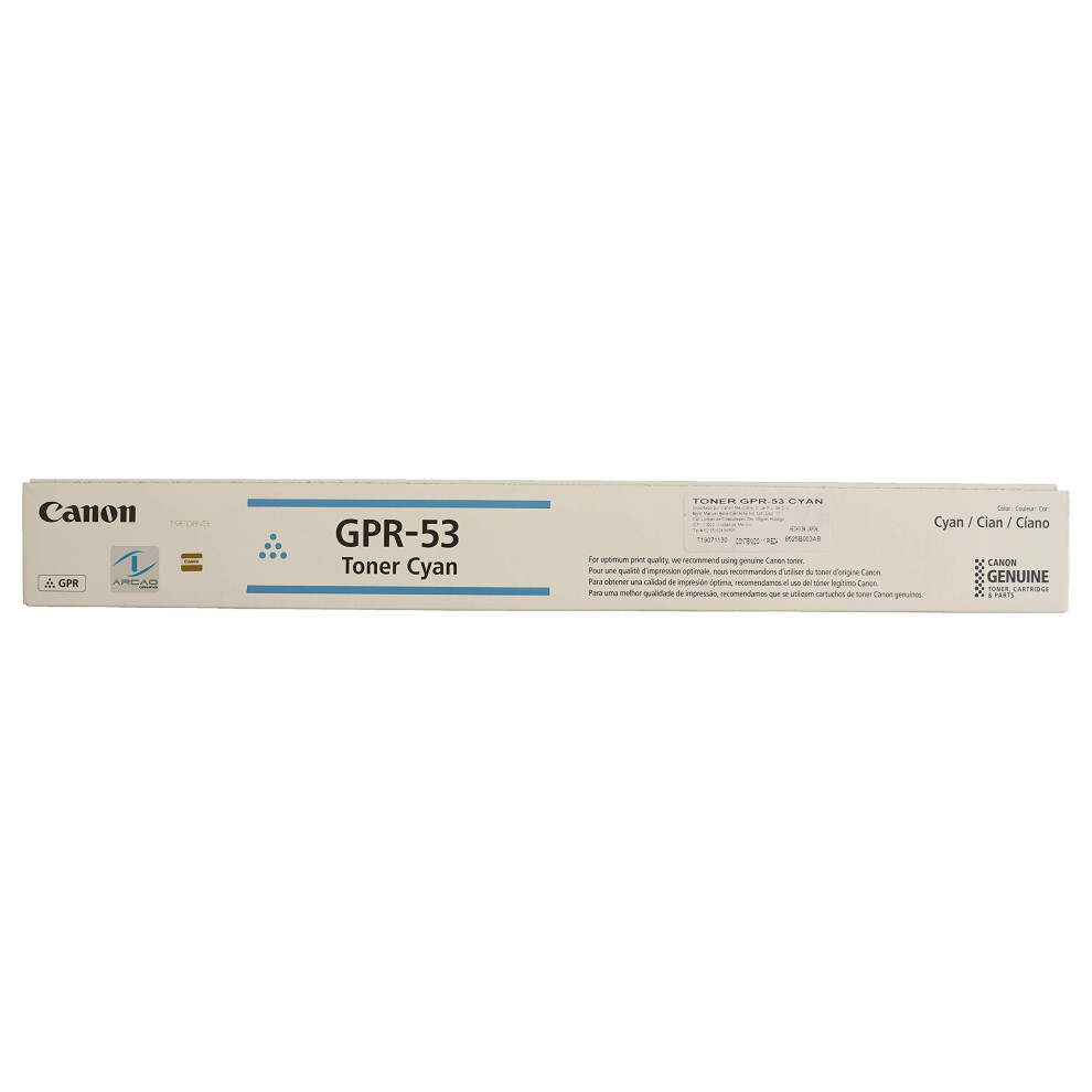 Canon GPR-53 Toner Cartridge - Cyan