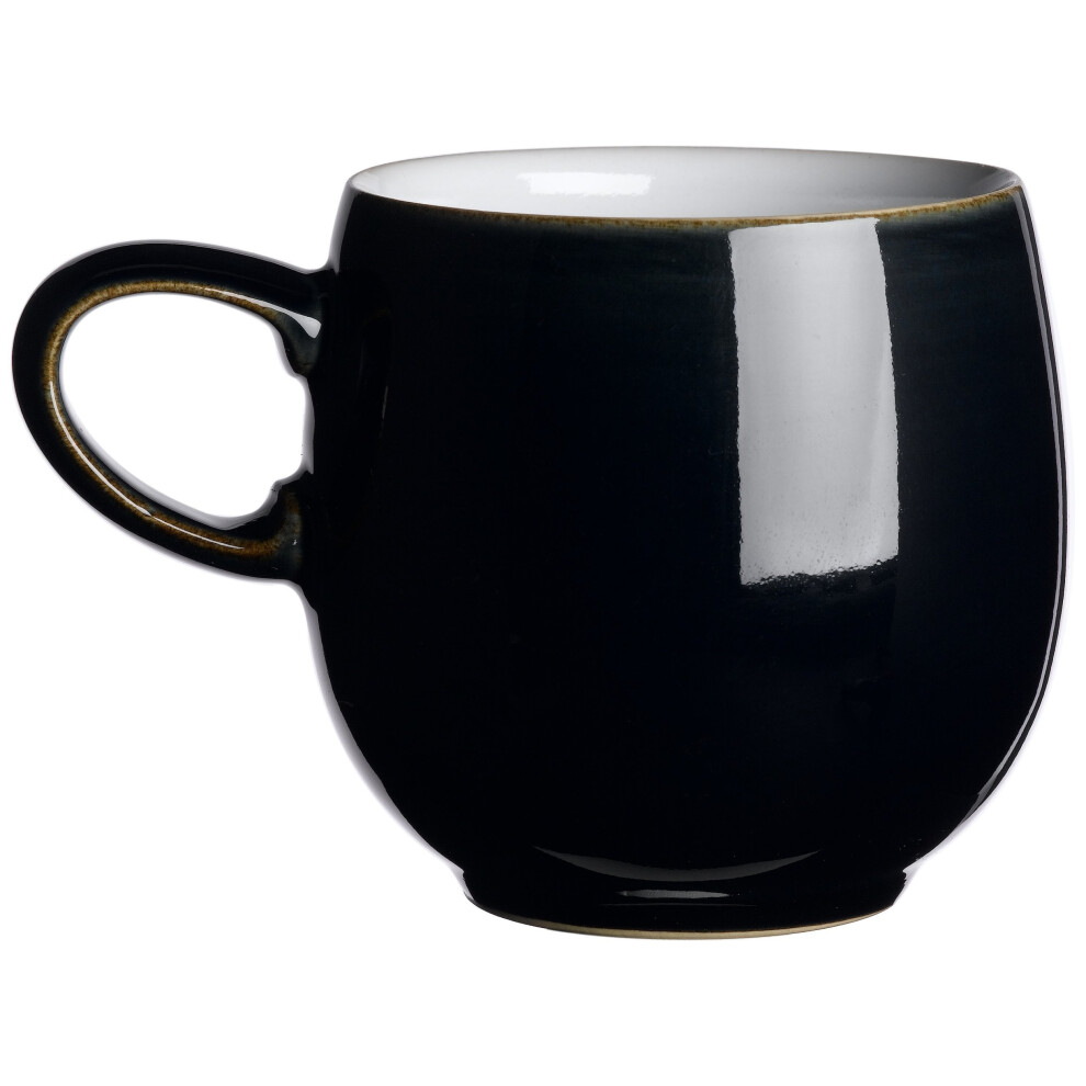 Denby Jet Black Small Curve Mug