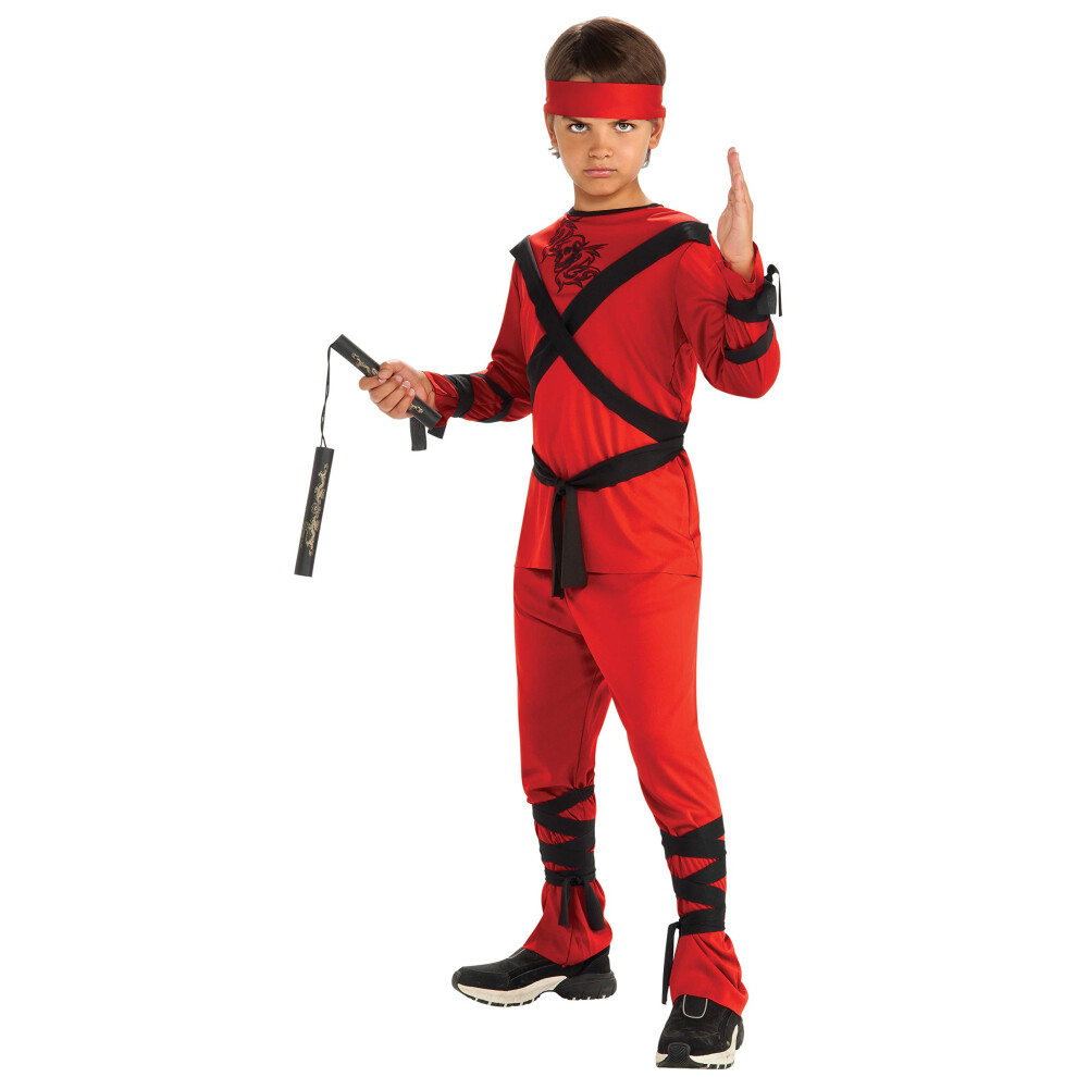 Rubies Red Ninja Child's Costume  Large