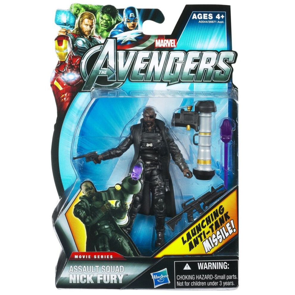 The Avengers Movie Series Figure Assault Squad Nick Fury