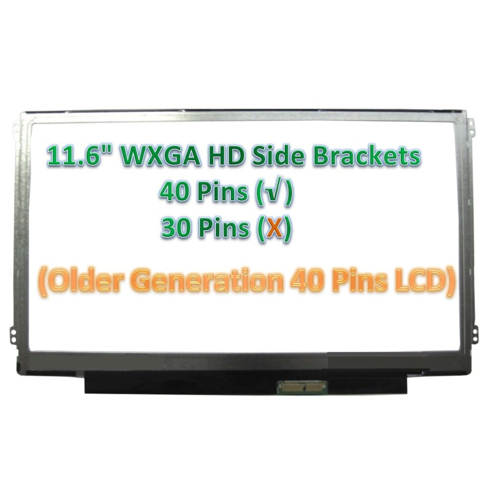 Generic New 11.6 WXGA HD 1366x768 Laptop Screen Compatible with HP PAV