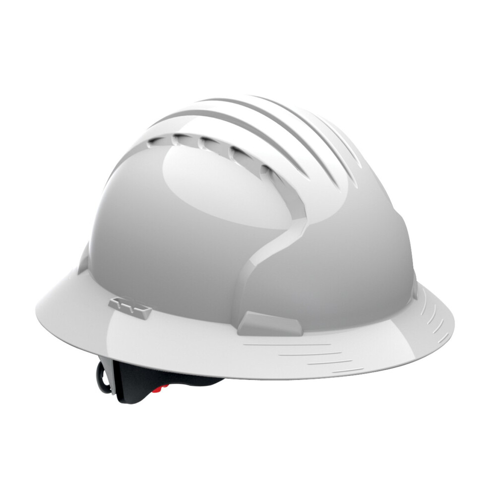 JSP 280-EV6161-10 Class E Full Brim Lineman's Hard Non-Vented Hat