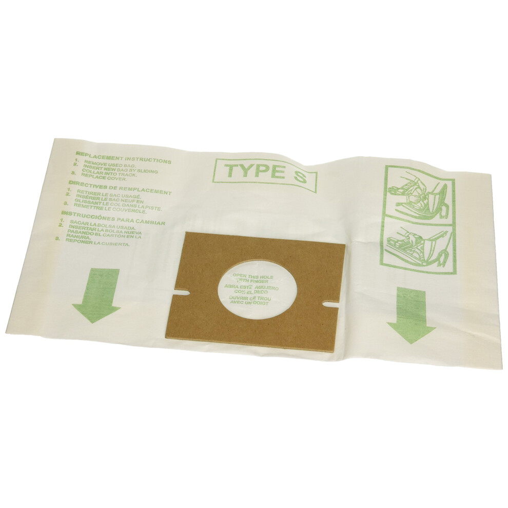 Hoover Paper Bag  Type S Can Spectrum/Futura (Pack of 3)