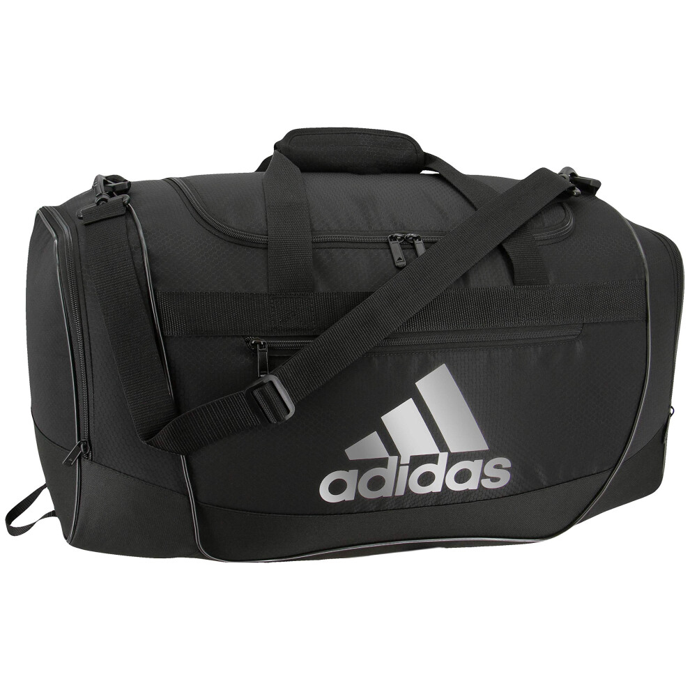 adidas Defender III Small Duffel  Black/Silver  One Size