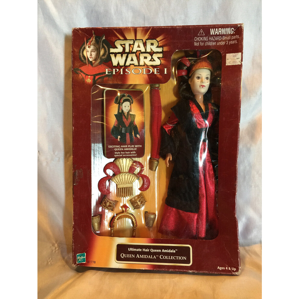 Star Wars Episode I Ultimate Hair Queen Amidala - Queen Amidala Collec