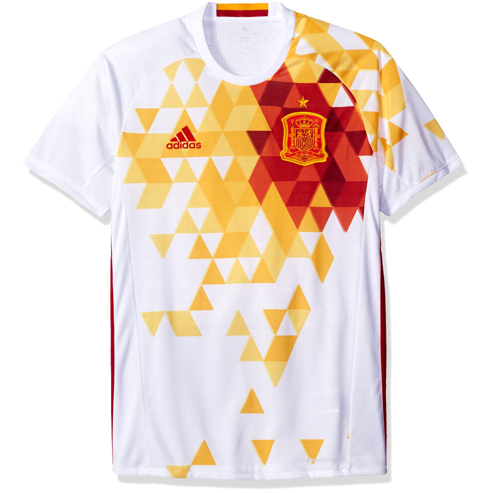 adidas International Soccer Spain Men's Jersey  X-Small  White/Red