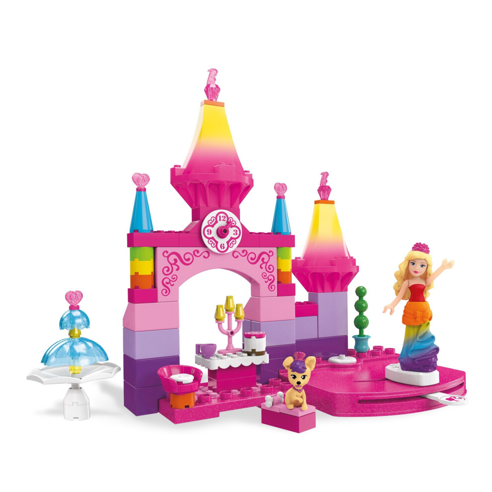 Mega Bloks Barbie Rainbow Princess Castle