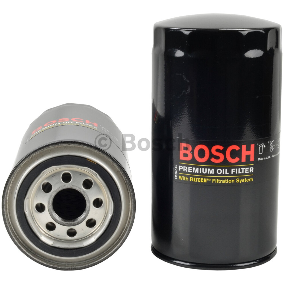 Bosch 3520 Premium Oil Filter With FILTECH Filtration Technology - Com