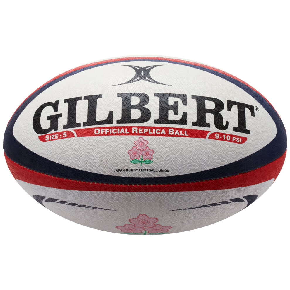 Gilbert Japan Rugby Replica Rugby Ball - Size 5