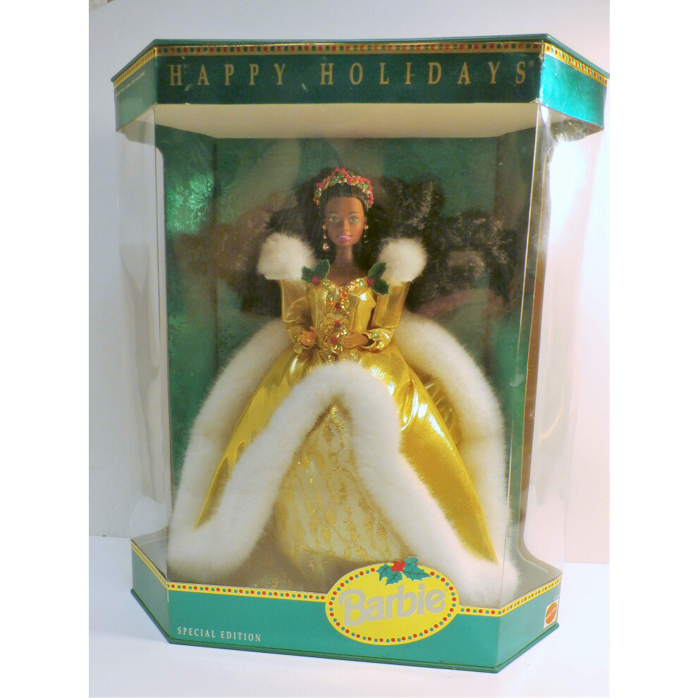 Barbie Happy Holidays AA Doll - Special Edition Hallmark 2nd in Series