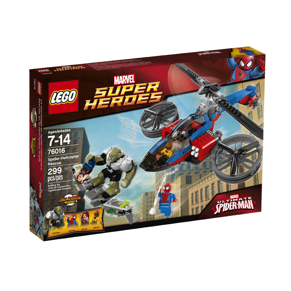 LEGO 76016 Superheroes Spider-Helicopter Rescue