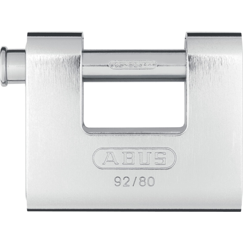 ABUS 92/80 KD All Weather Solid Brass with Steel Jacket Monoblock Keye