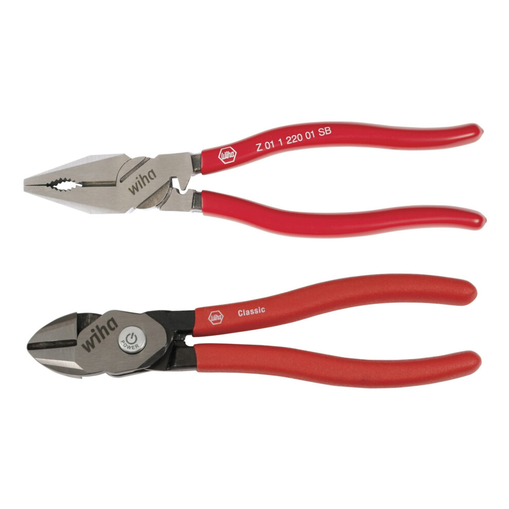 Soft Grip Pliers Set  2 Piece