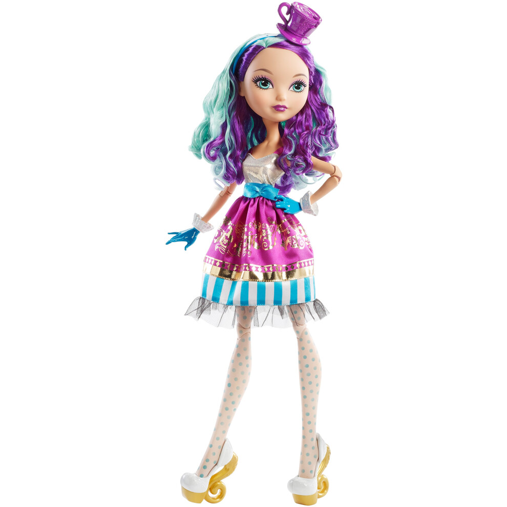 Mattel Ever After High Way Too Wonderland Madeline Hatter Doll  17""