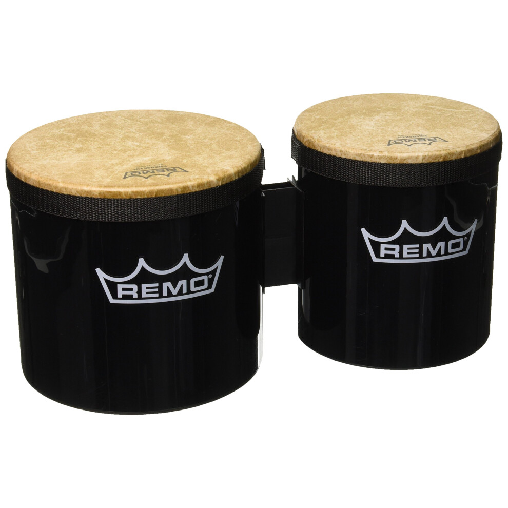 Remo BG-5300-70 Festival Bongo Drum - Black  6""-7""