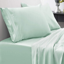 Queen Size Bed Sheets - Breathable Luxury Sheets with Full Elastic & S
