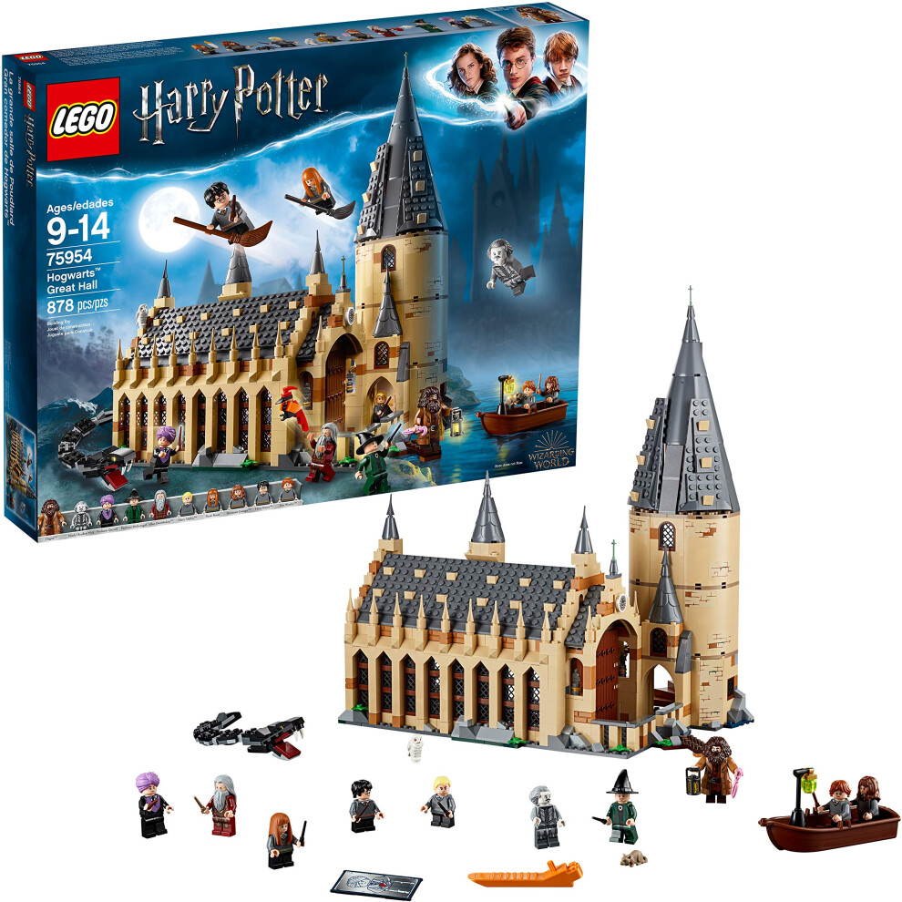 LEGO Harry Potter Hogwarts Great Hall 75954 Building Kit and Magic Cas