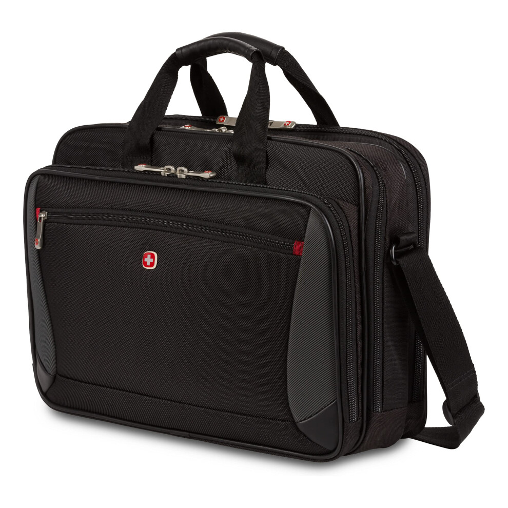 Wenger Mainframe 15.6"" Laptop Brief Laptop Bag  Black