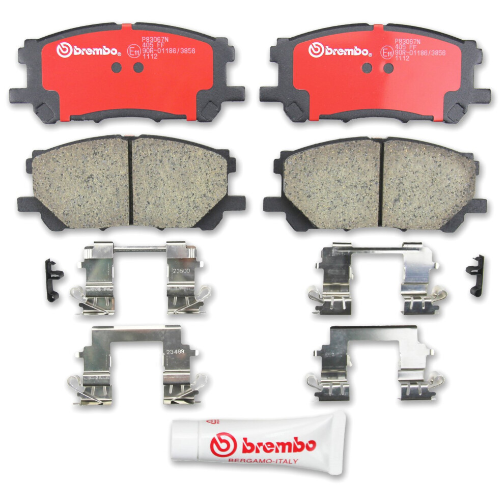 Brembo P83067N Premium Ceramic Front Disc Brake Pad Set LEXUS/TOYOTA O