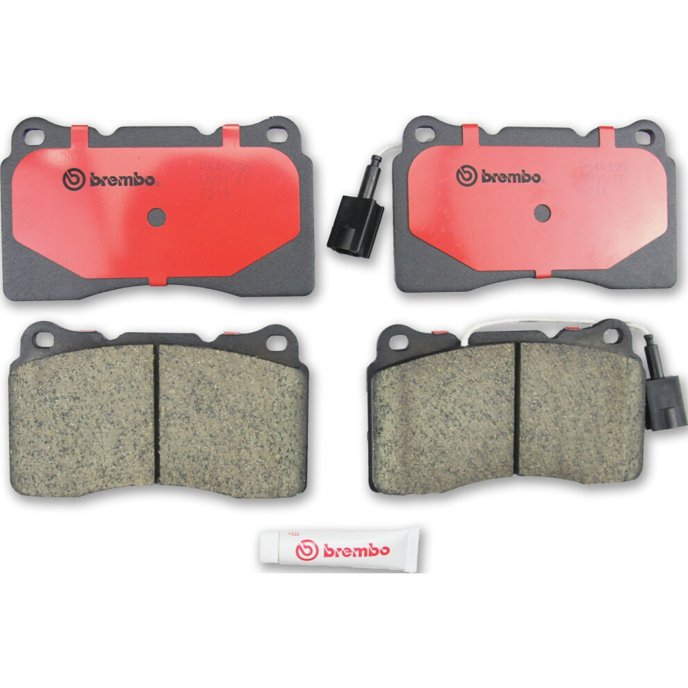 Brembo P54039N Premium Ceramic Front Disc Brake Pad Set DODGE/HOLDEN/M