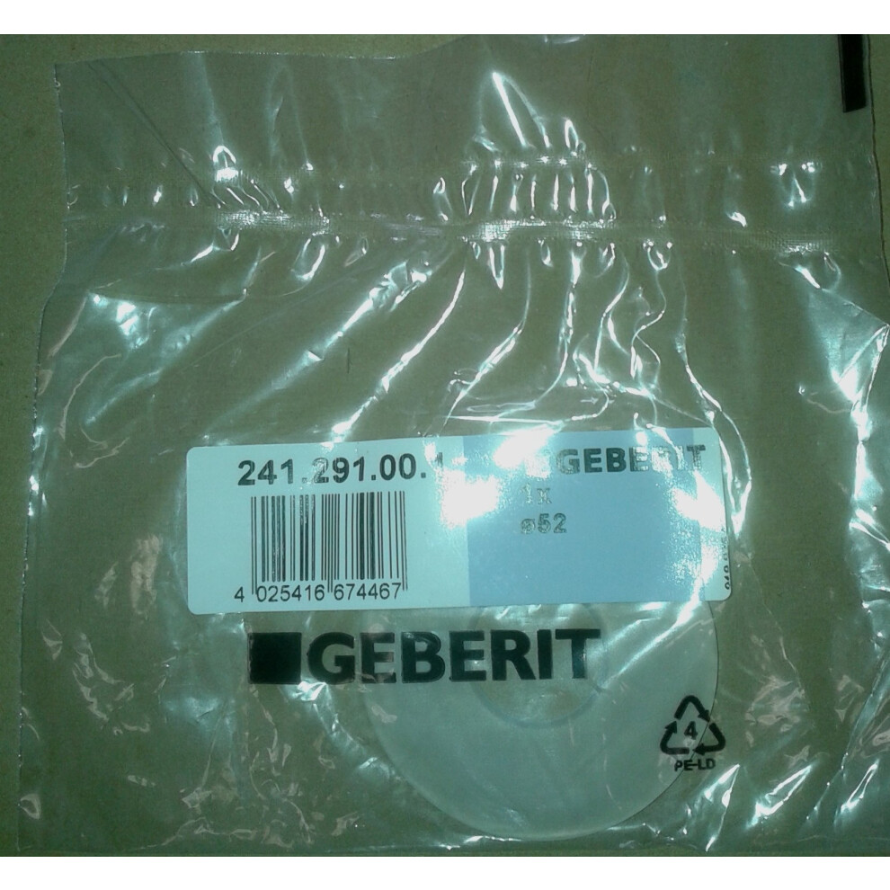 Geberit Series 241.291.00.1 Seal for Campana D 525 X 195 MM.