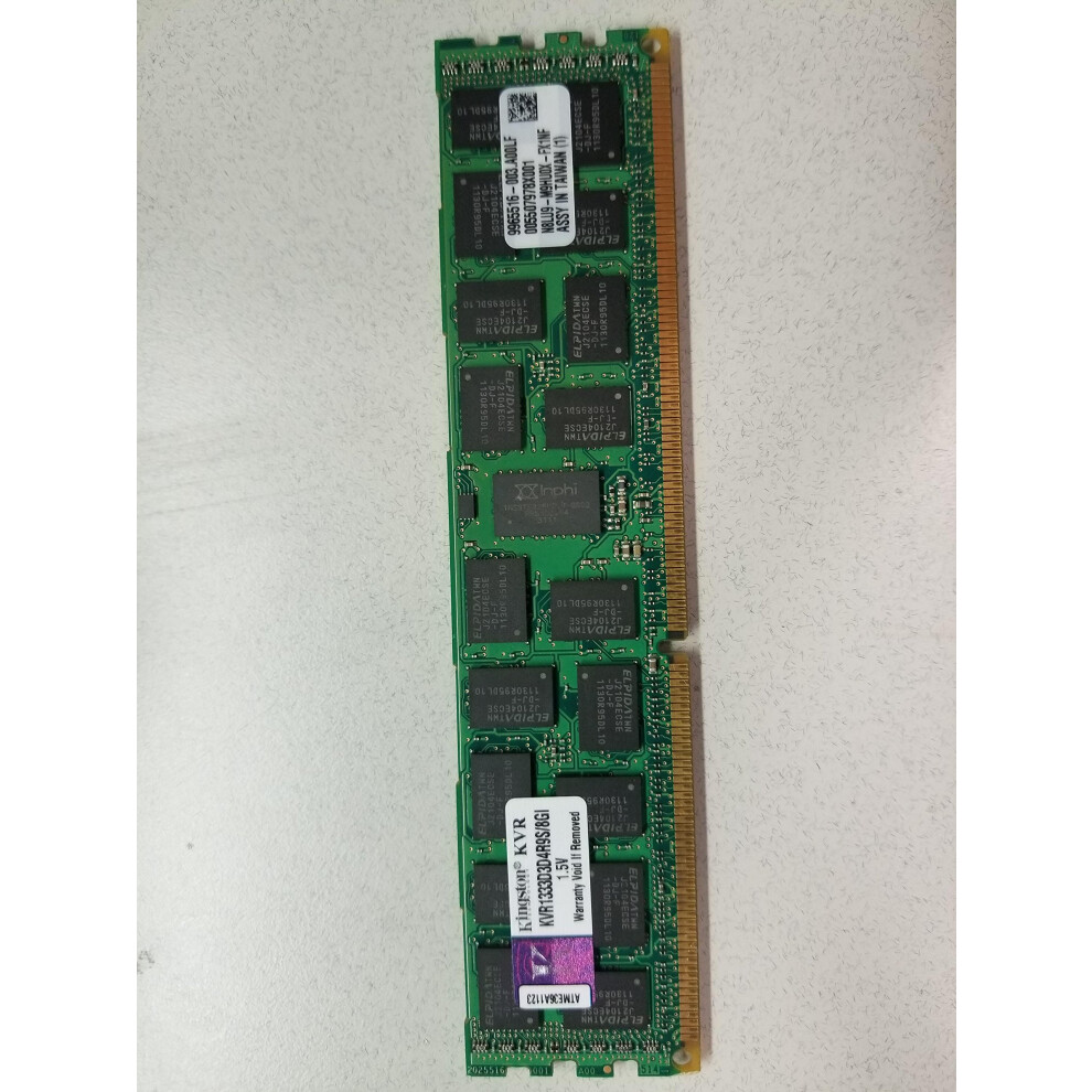 Kingston KVR1333D3D4R9S/8G DDR3-1333 8GB ECC/REG CL9 Server Memory - R