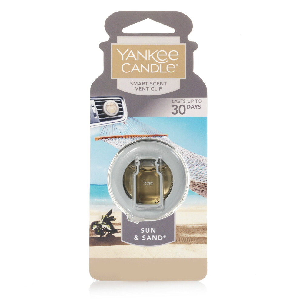 Yankee Candle CAR VENT CLIP HW SUN & SAND  Smart Scent