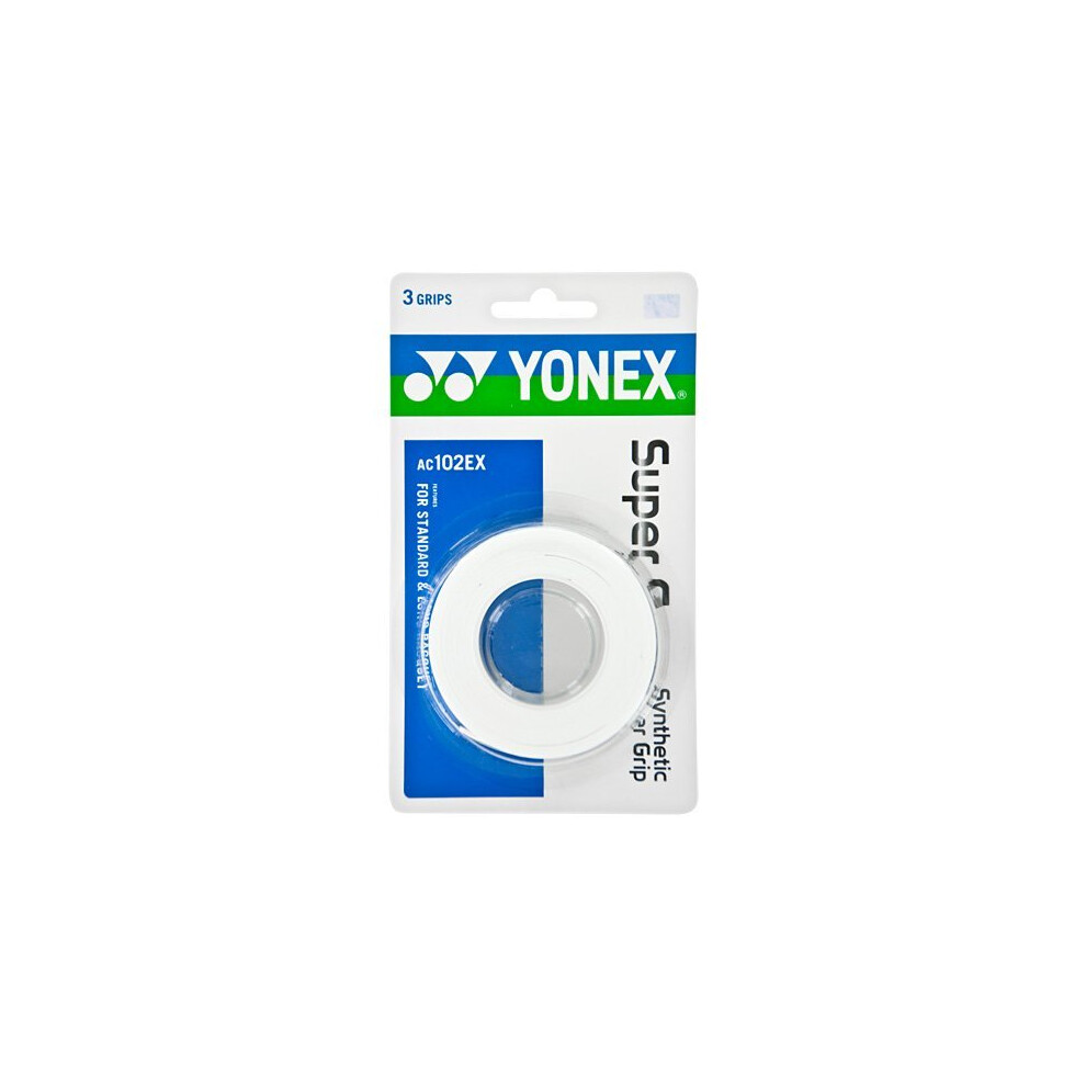 YONEX Overgrip Super GRAP 3 Pack - Tennis  Badminton  Squash - Choice