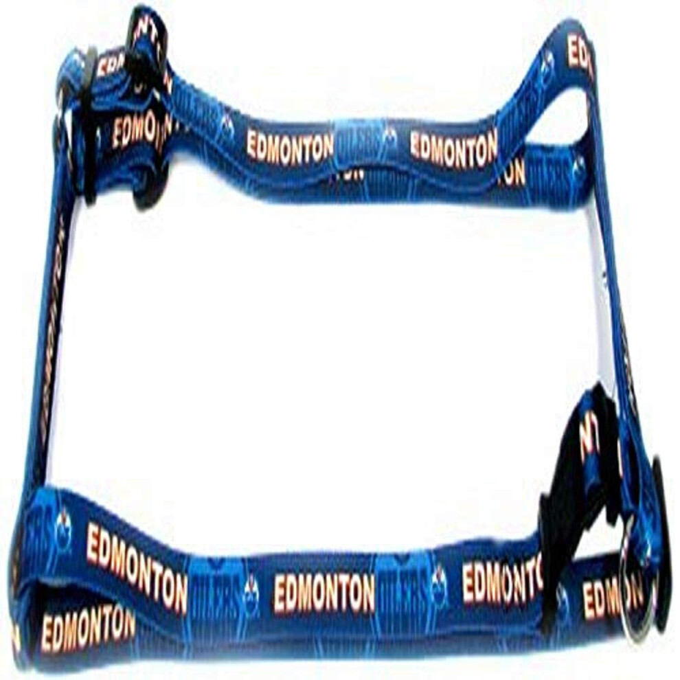 Hunter MFG 5/8-Inch Edmonton Oilers Adjustable Harness  Small