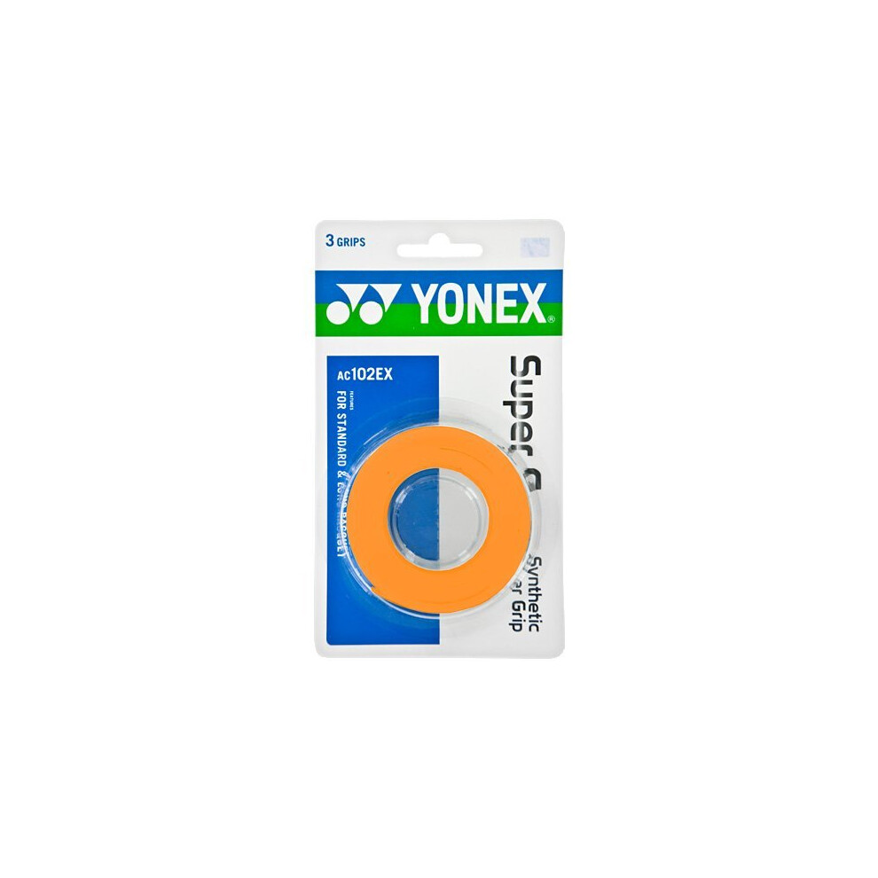 YONEX Overgrip Super GRAP 3 Pack - Tennis  Badminton  Squash - Choice