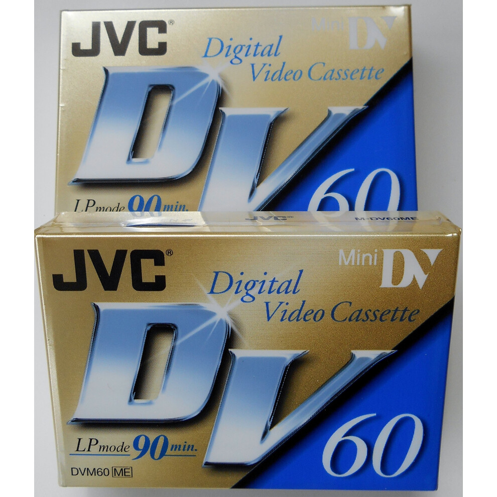 JVC Mini Digital Video Cassette  2-Pack