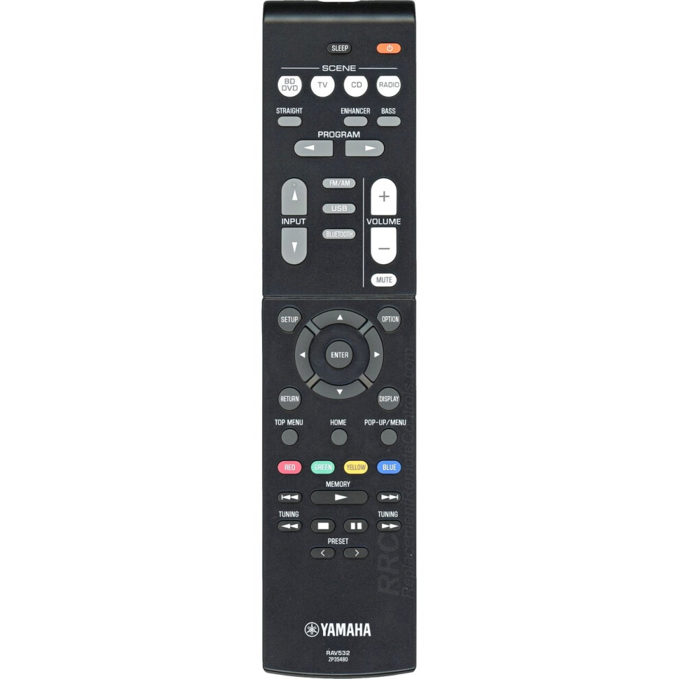 OEM Yamaha Remote Control Originally Shipped with RX-V383  RXV383