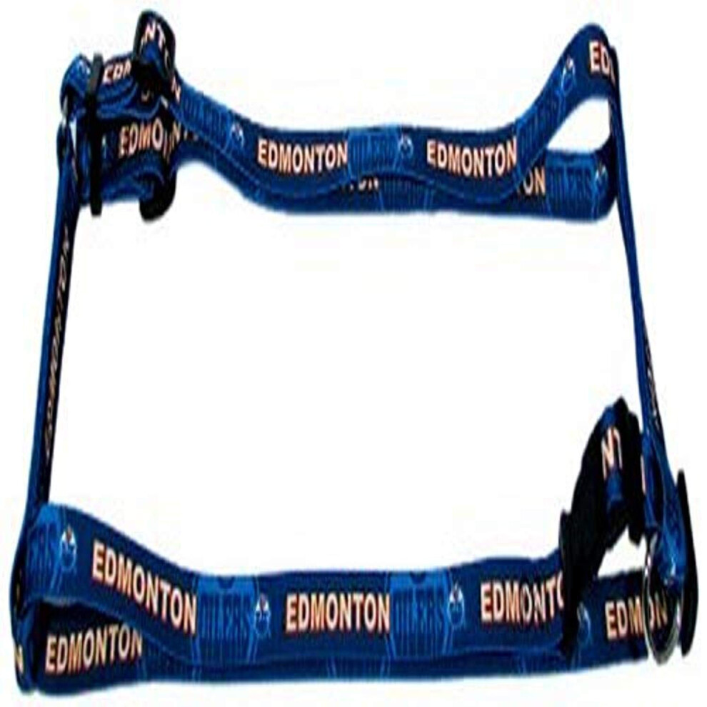 Hunter MFG 3/4-Inch Edmonton Oilers Adjustable Harness  Medium