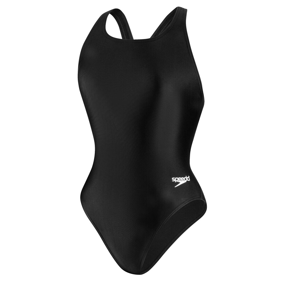 Speedo girls Swimsuit One Piece Prolt Super Pro Solid Youth swim caps