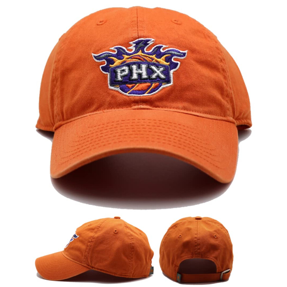 adidas Phoenix Suns Slouch Basic Logo Orange Hat - OSFA - EB20Z