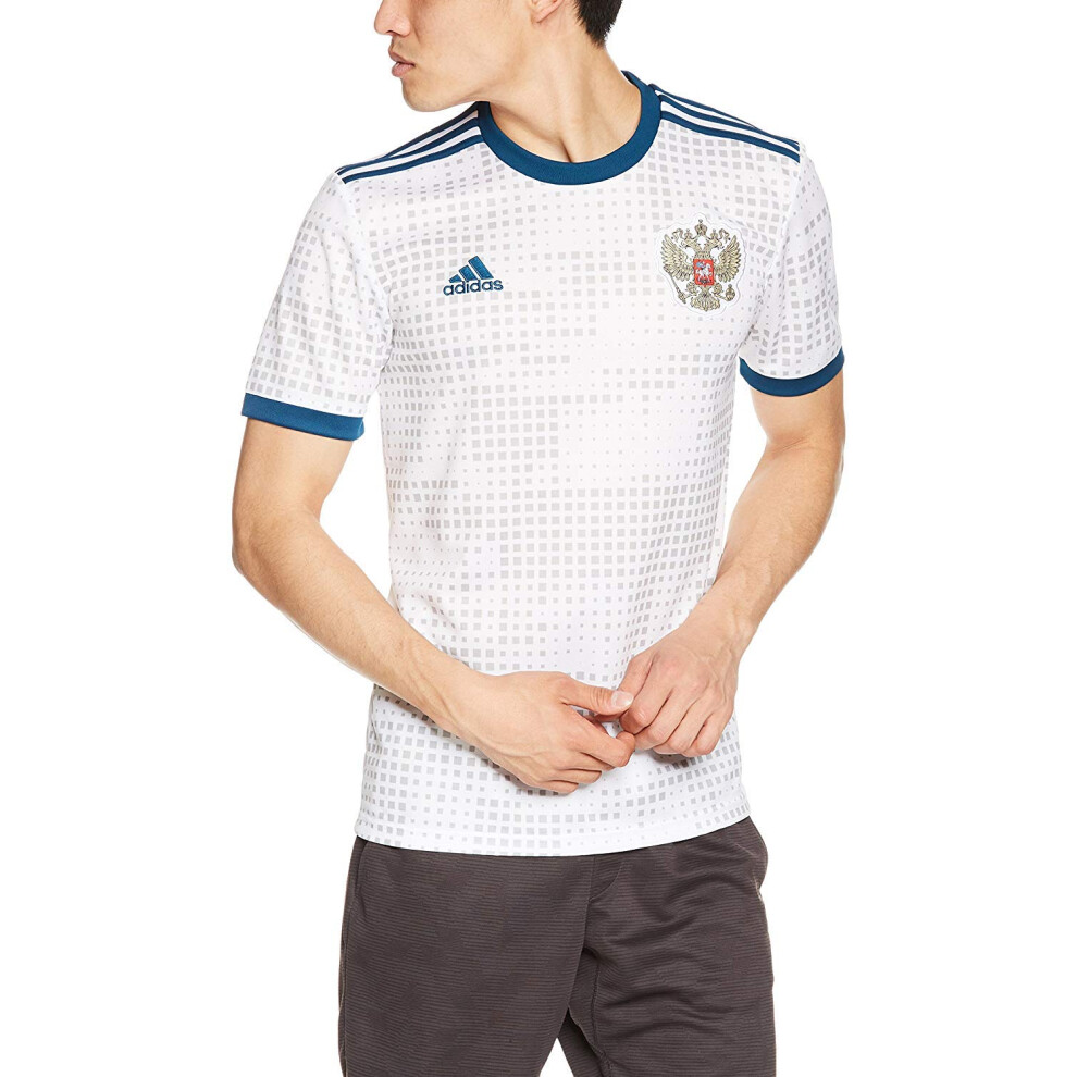 adidas Russia Away Jersey 2018 (XL) White