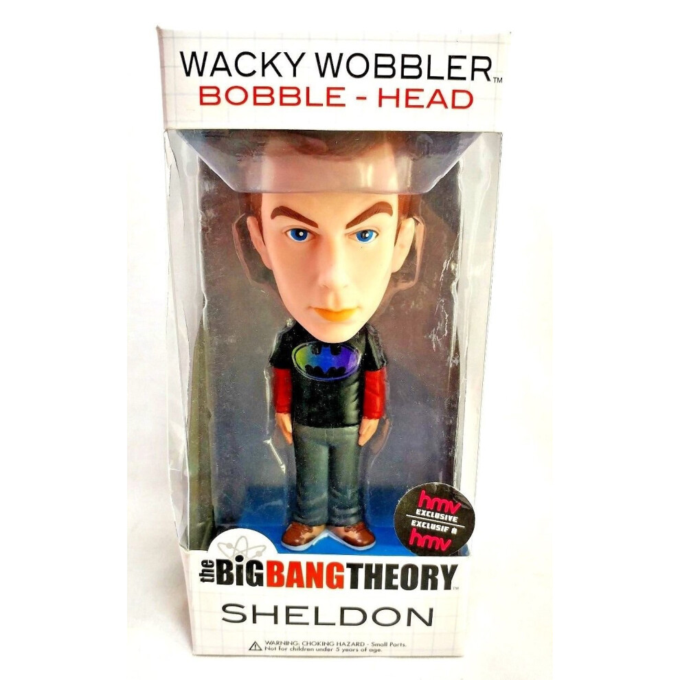 FUNKO Big Bang Theory SHELDON Bobblehead Wacky Wobbler LIMITED EDITION