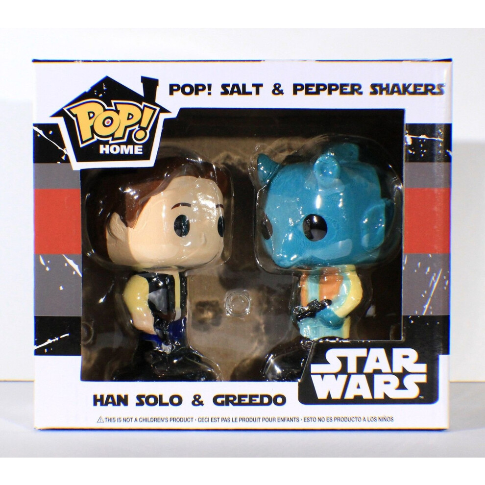 Funko Home - Smuggler's Bounty - Han Solo and Greedo Salt and Pepper S