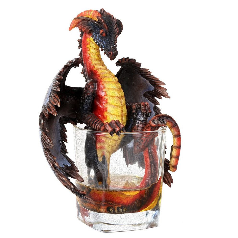 Drinks & Dragons Rum Dragon Figurine by Stanley Morrison New