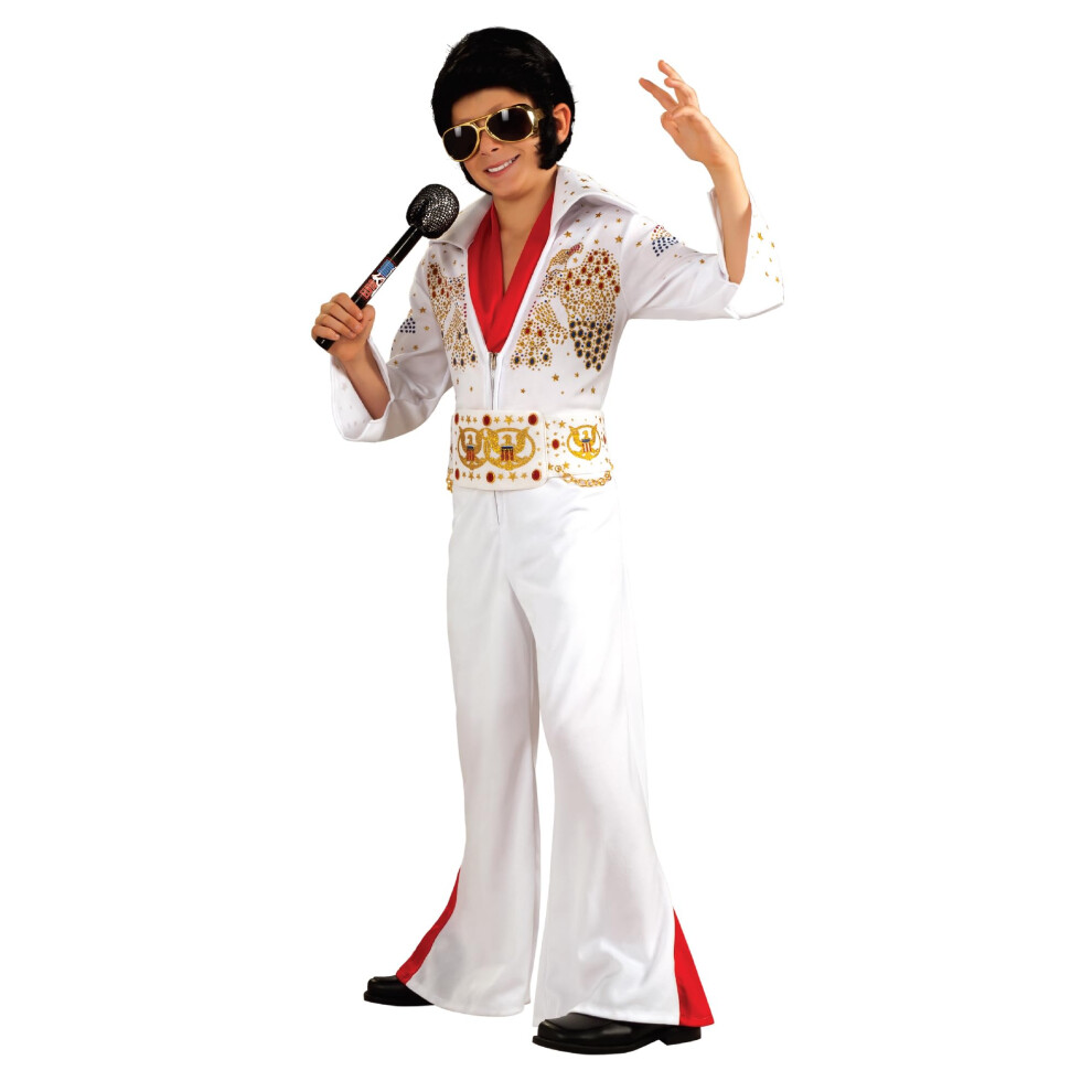 Rubie's Deluxe Elvis Child Costume  Large Size  One Color