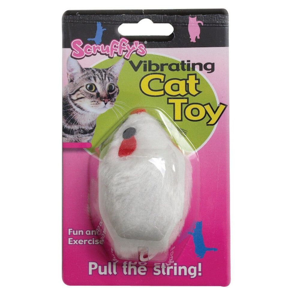 Scruffy Vibrating Mouse Cat Toy