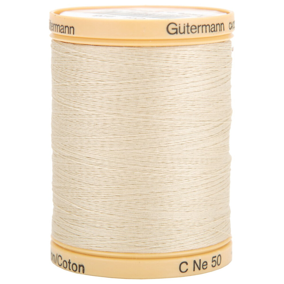 Gutermann Natural Cotton Thread Solids 876 Yds: Oak Tan