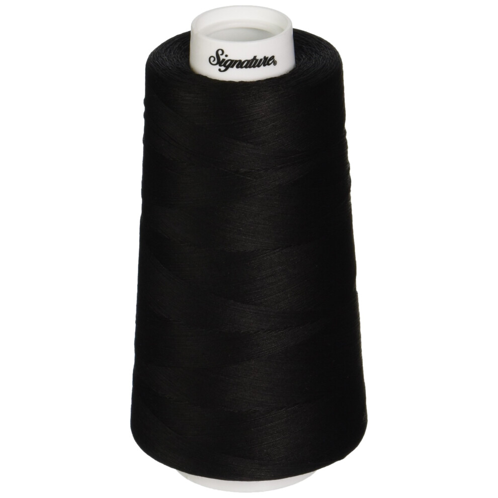 Signature 3 Ply Cotton Quilting Thread  40wt/3000 yd  Black