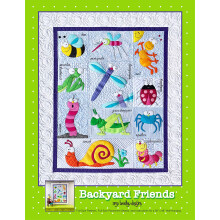 Amy Bradley conçoit le modèle de courtepointe Backyard Friends