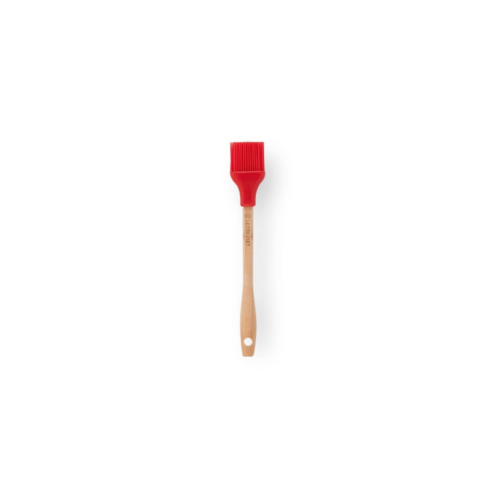 Le Creuset Silicone Pastry Brush  6 3/4"" x 1 1/8""  Cerise